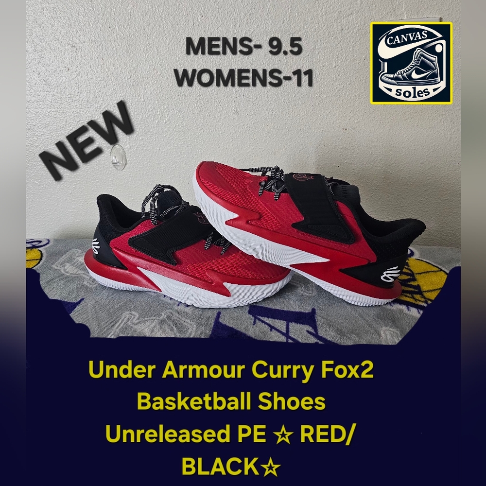 [M-9.5] Under Armour Curry Fox2 Basketball Shoes Unreleased PE (Player Edition)
